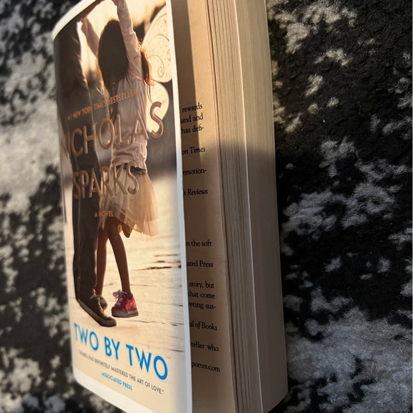 Great Condition! Nicholas Sparks book - Two by Two - Picture 2 of 3